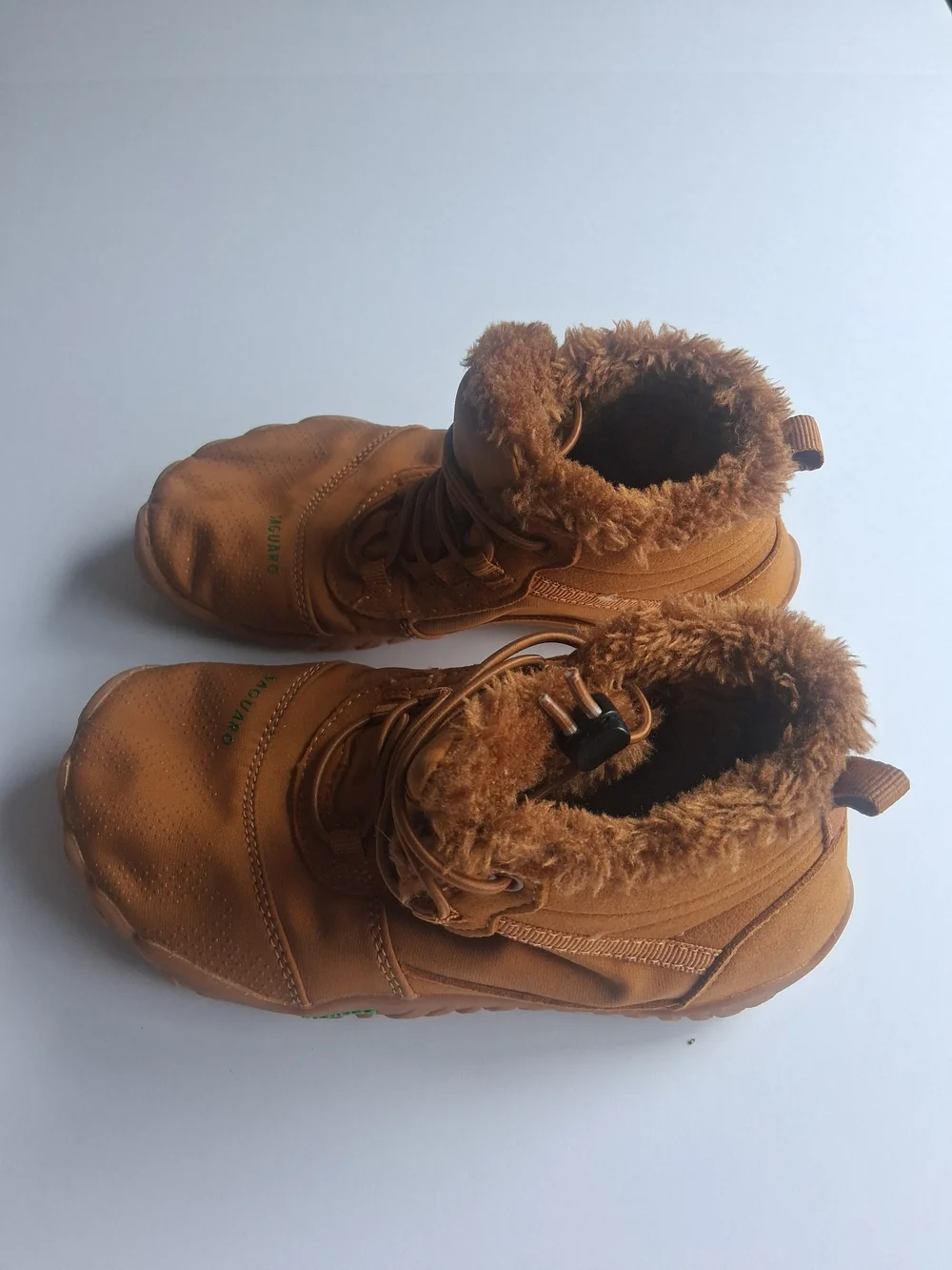 Saguaro Kids' Tan Faux-Fur Winter Boots